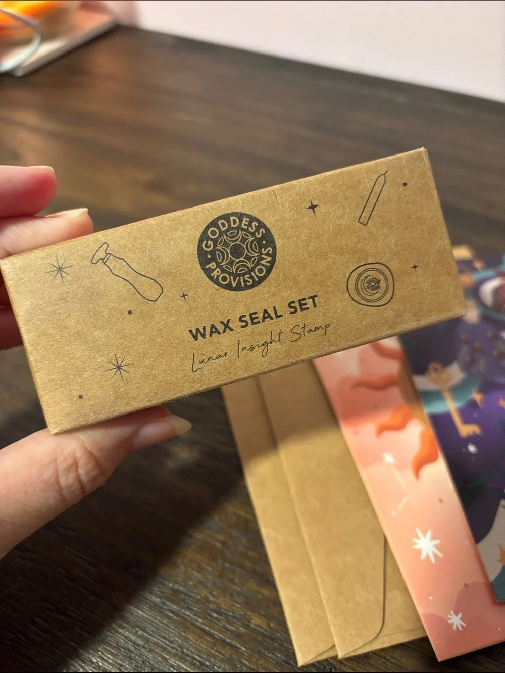Wax Seal Stamp Set with Gold Eye Emblem - Goddess Provisions
